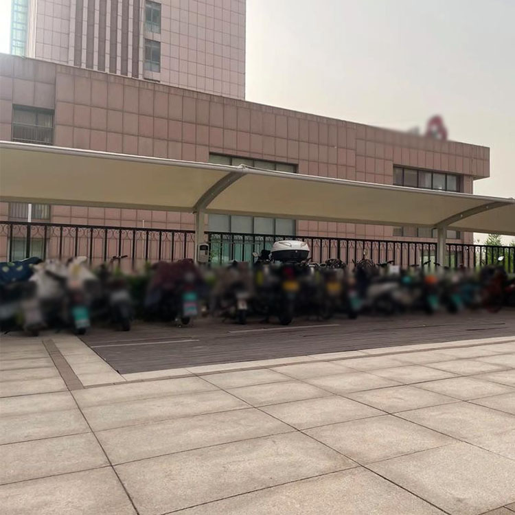 合作市膜结构电动车棚