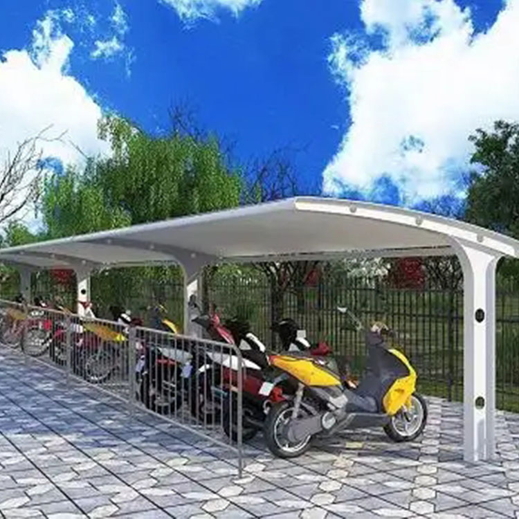 合作市膜结构电动车棚