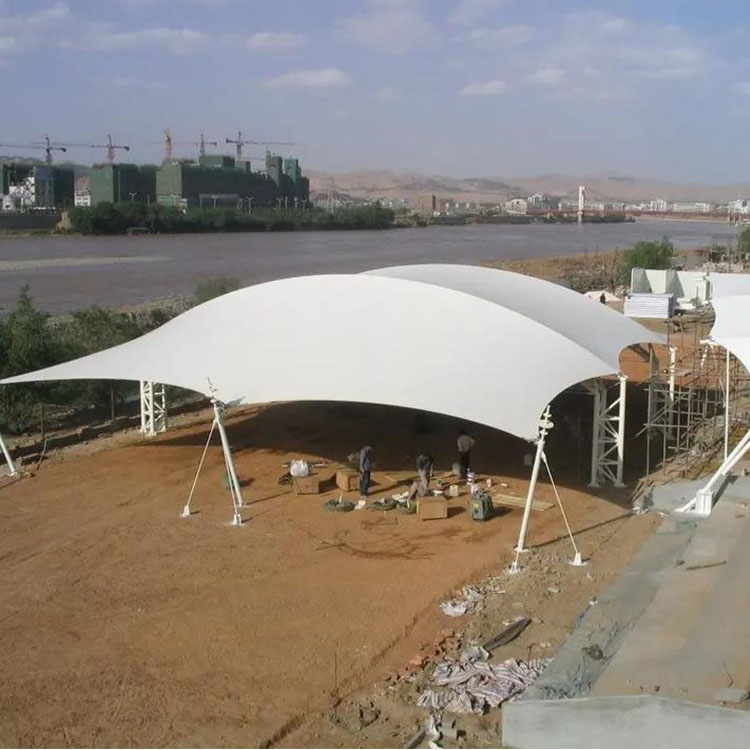 合作市膜结构汽车棚